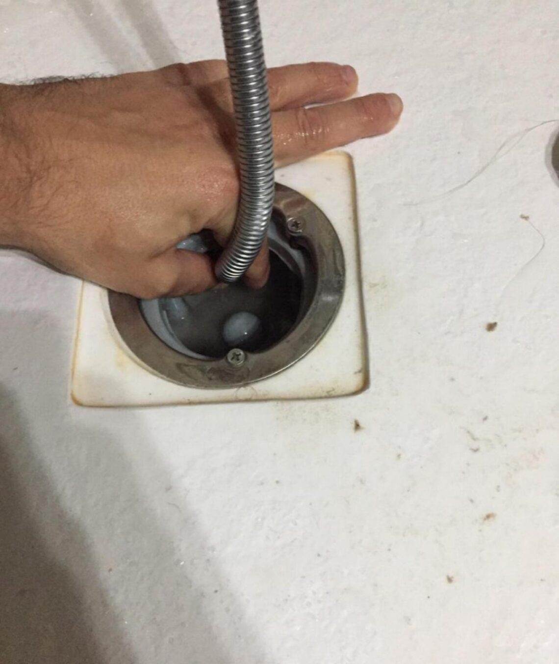 Changement siphon ou bonde baignoire/douche